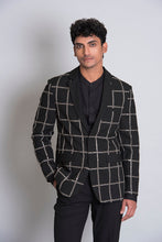 Load image into Gallery viewer, Black Panther coat &amp; pant set
